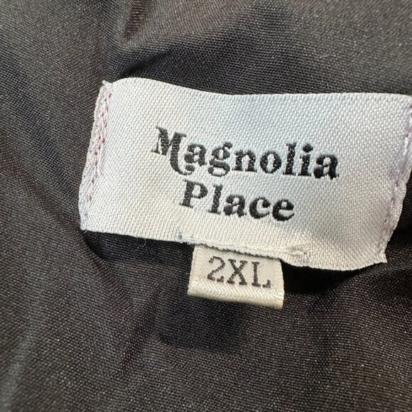 Magnolia Place Red Skater Dress Sleeveless Plaid 2XL (SEE MEASUREMENTS) - Picture 8 of 9